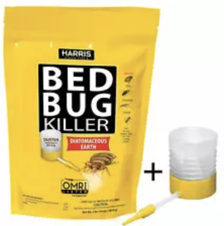 Harris Bed Bug Killer Diatomaceous Earth Powder